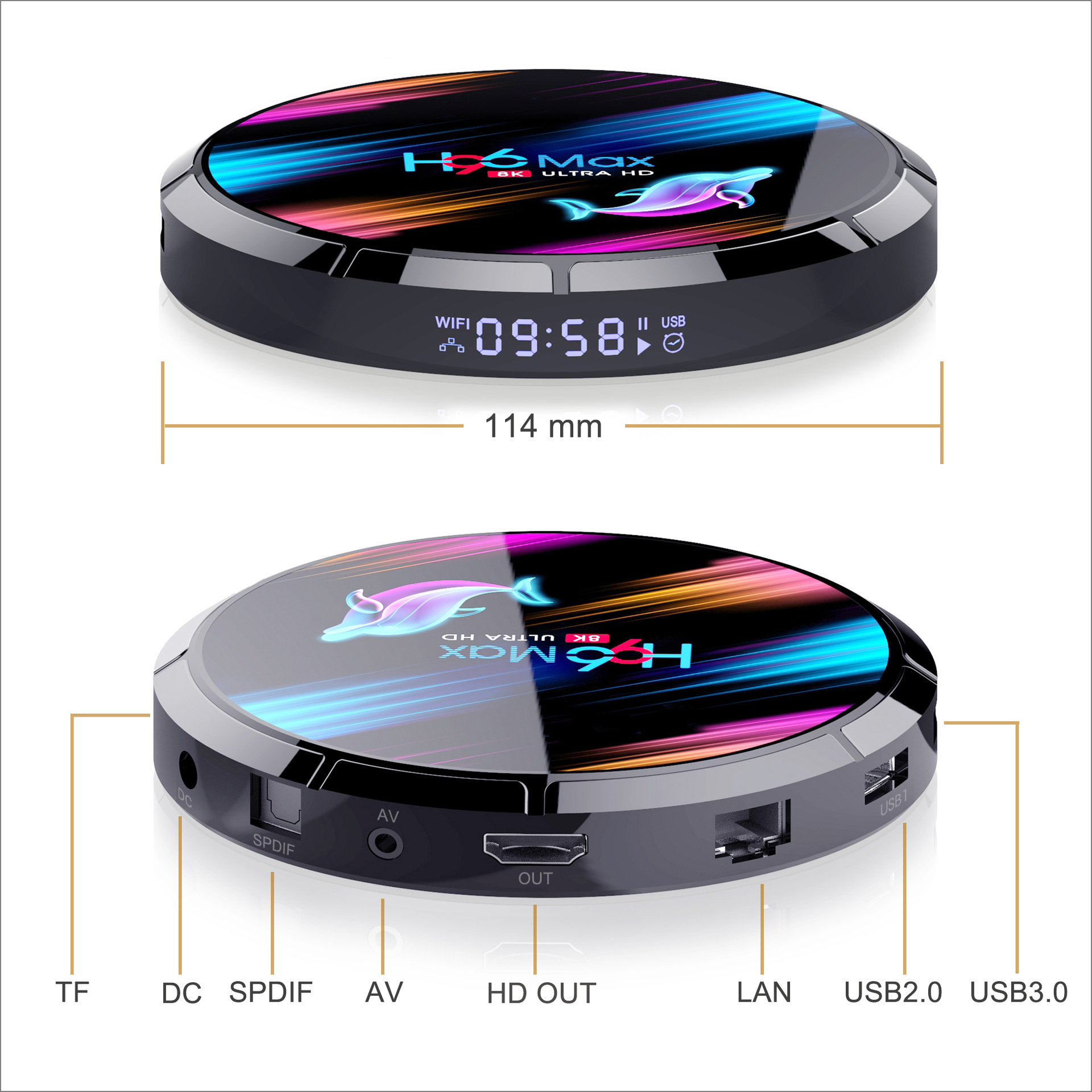 TV Box H96 Max 3 Android 9 - Ref 3424432 Image 16