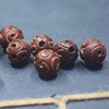 Carved beads rosewood, universal accessory sandalwood