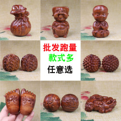 Burmese rosewood carving handle pieces wholesale Laos huanghuali handle pieces carving crafts mahogany cultural toys ornaments