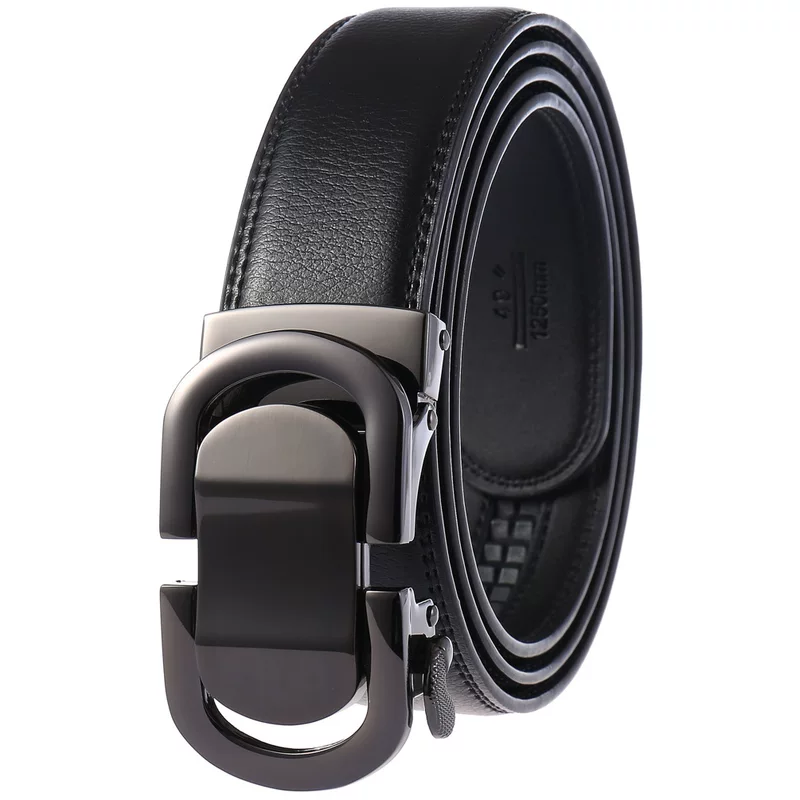 Men's quality leather belt, genuine leather, wholesale