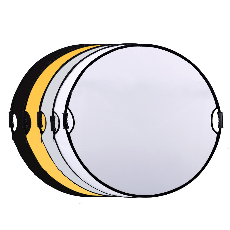 80cm/23.6"  5合1手持折叠反光板 摄影专用 摄影器材 D2000