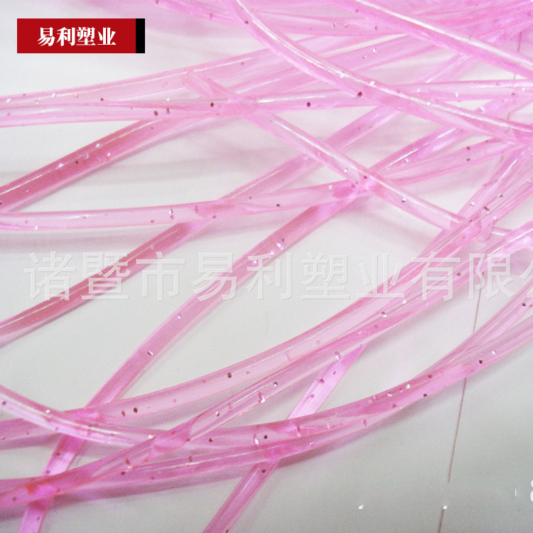 手工编织环保金葱条 银葱条 透明彩色塑料条硬塑料长条彩绳
