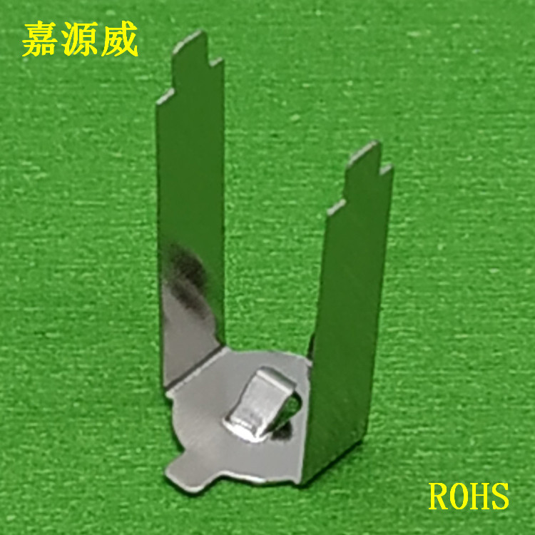 厂家直销AG5三层电池夹 装3颗AG5电池的不锈钢电池扣 AG5电池架