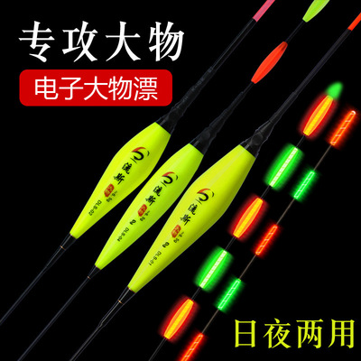 纳米鱼漂大物电子漂草鱼鲢鳙夜光漂加粗醒目夜钓浮漂大肚漂浮标