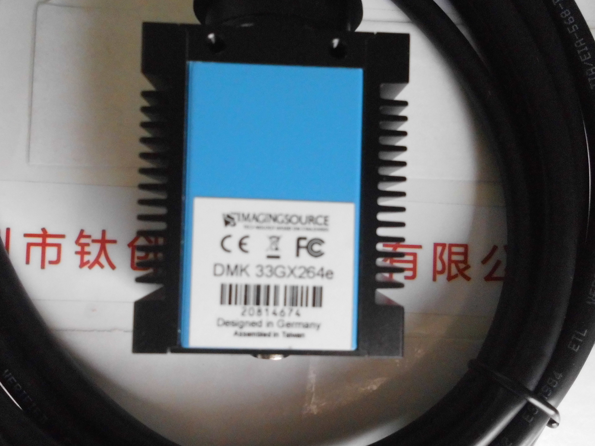 德国IMAGINGSOURCE映美精 GigE接口 DMK 33GX264e 单色工业摄像机