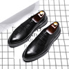 Demi-season classic suit jacket for leather shoes, casual footwear pointy toe