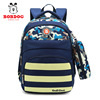 Bobdog pupil schoolbag Boy 1-3-4-6 grade Shoulders fashion stripe 6-12 The age of Children's bags