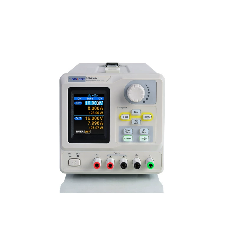 Dingyang SPD1168X-C программируемый Линейный источник питания постоянного тока 2,8-дюймовый экран дисплея 16 В 8A