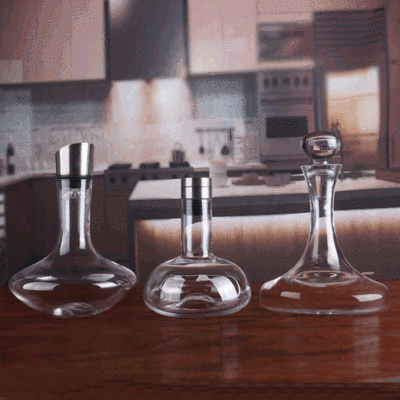 厂家批发瀑布流醒酒器 莲蓬式引酒器快速醒酒会呼吸的醒酒器