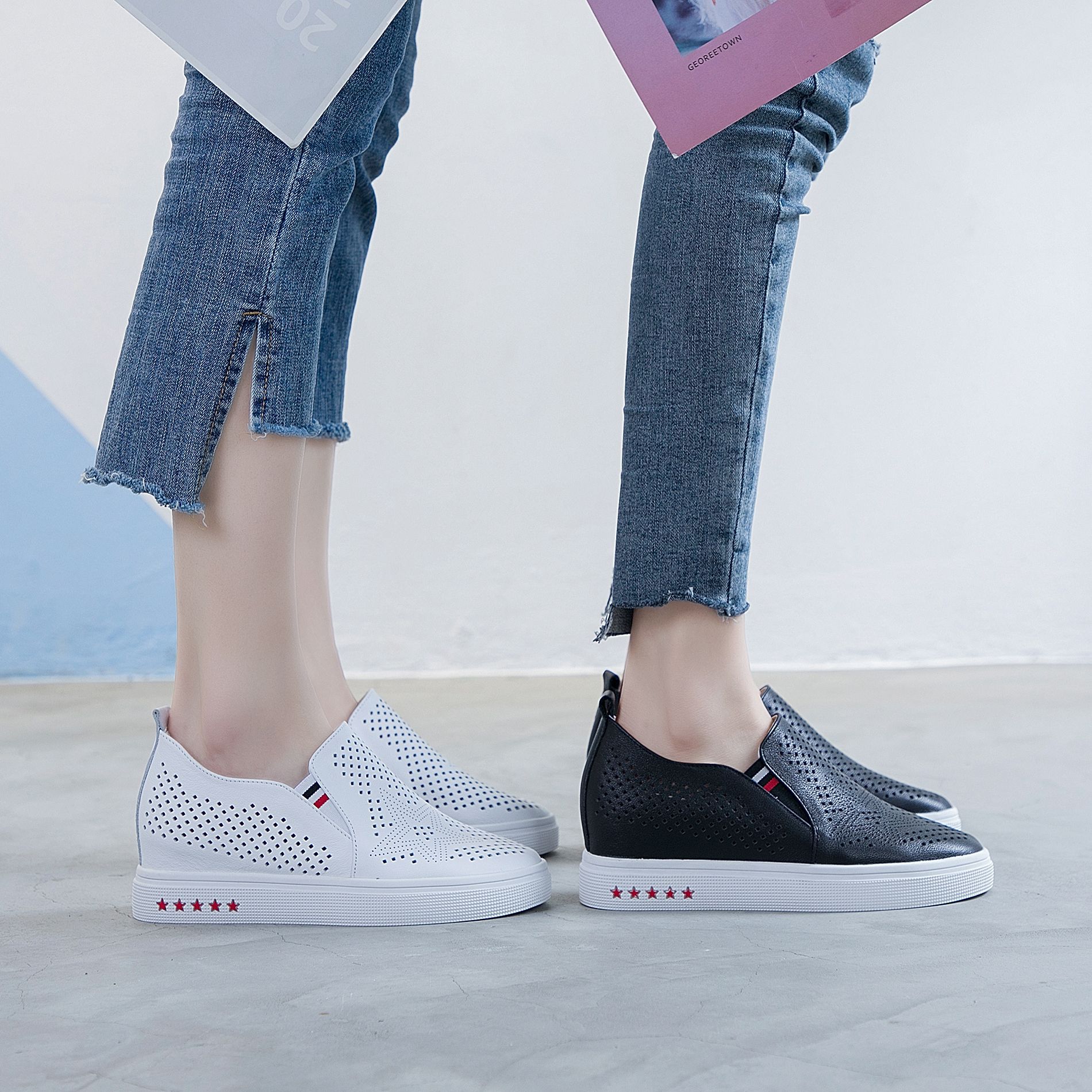 Chaussures été pour femme en Caoutchouc - Ref 3346579 Image 1