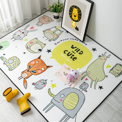 Mat Bay Window Mat | Avtomobil döşəmə paspasları - cute-style-cartoon-cute-treasure-70140cm