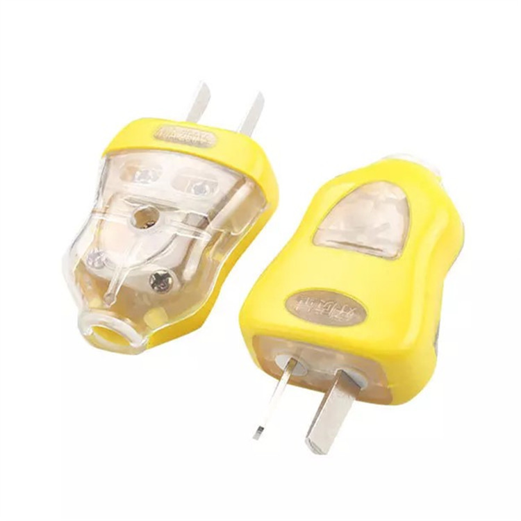 揭阳市揭西县硬料透明两级电源插头 2插头亿工颐达厂家全网批发