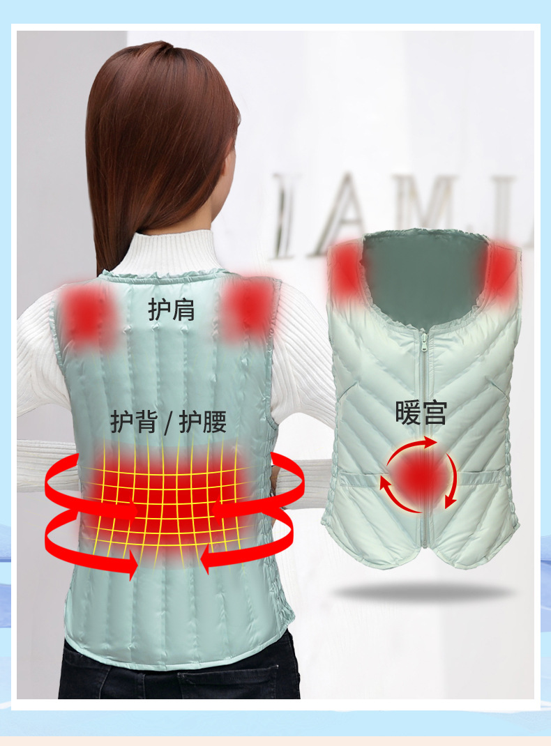 2019新款拉链扣子马甲详情表2