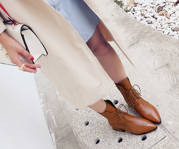 Bottes femme en PU artificiel - Ref 3355240 Image 17