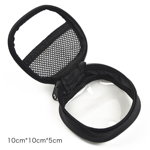 Square mesh transparent Awa storage bag Awa bag protective bag Fishing small items storage tool bag Awa bag