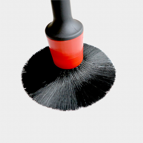 Car grille detail brush, air outlet brush, wheel hub rim brush, engine gap brush, five-piece set of car wash brushes