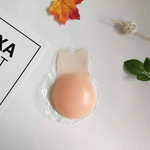 一片式硅胶兔耳朵提胸贴硅胶防走光提拉乳贴防凸点提胸贴
