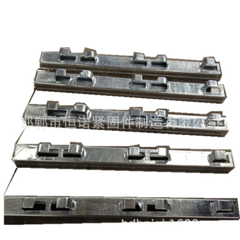 高铁哈芬槽道 冷弯预埋槽道 41*41*500电缆槽道 恒诺厂家制造