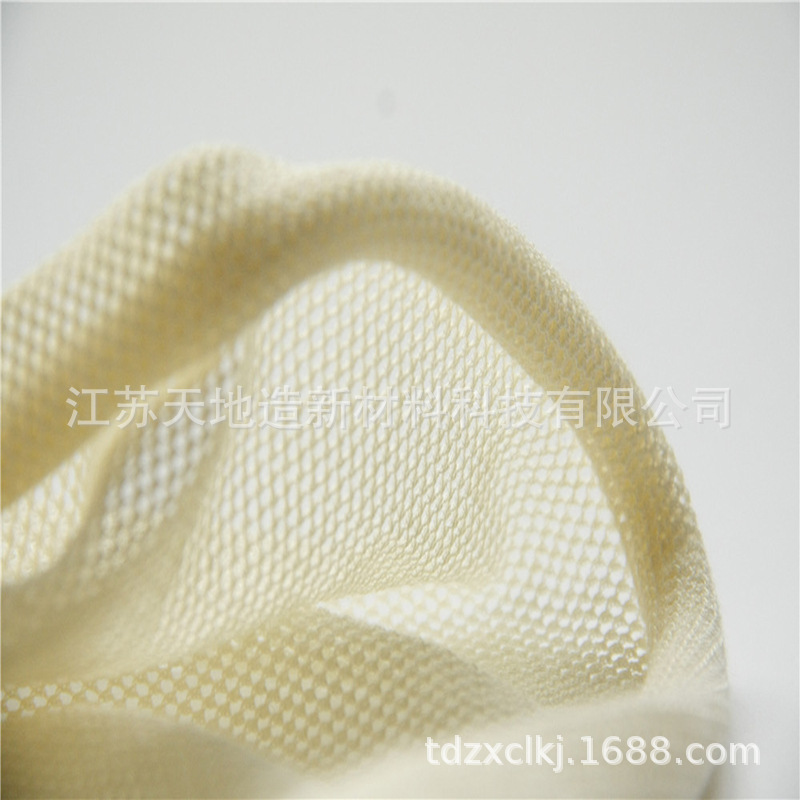 芳纶1313六角网眼布耐高温胶管增强芳纶基布防火耐热编织柔韧网孔