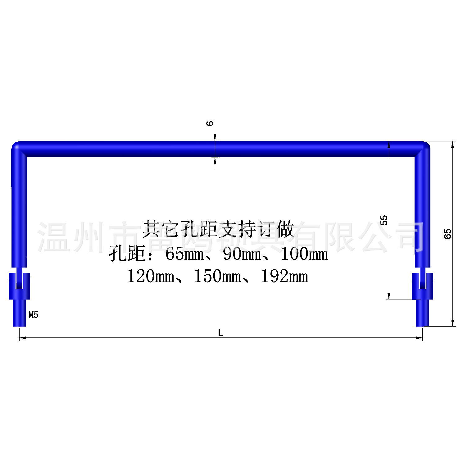 厂家直供新款可折叠拉手LS506 文件柜拉手 五金拉手 工业拉手