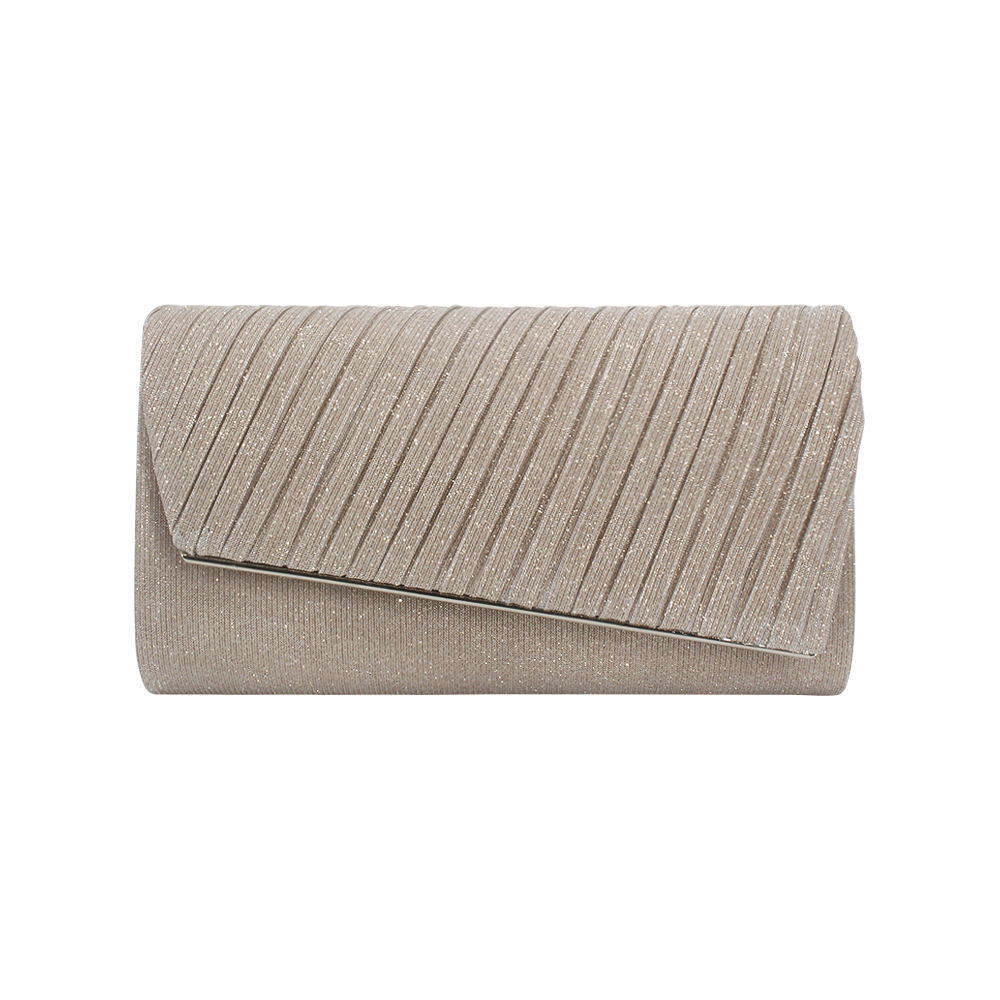 Women's Small Flash Fabric Solid Color Fashion Square Magnetic Buckle Evening Bag display picture 3