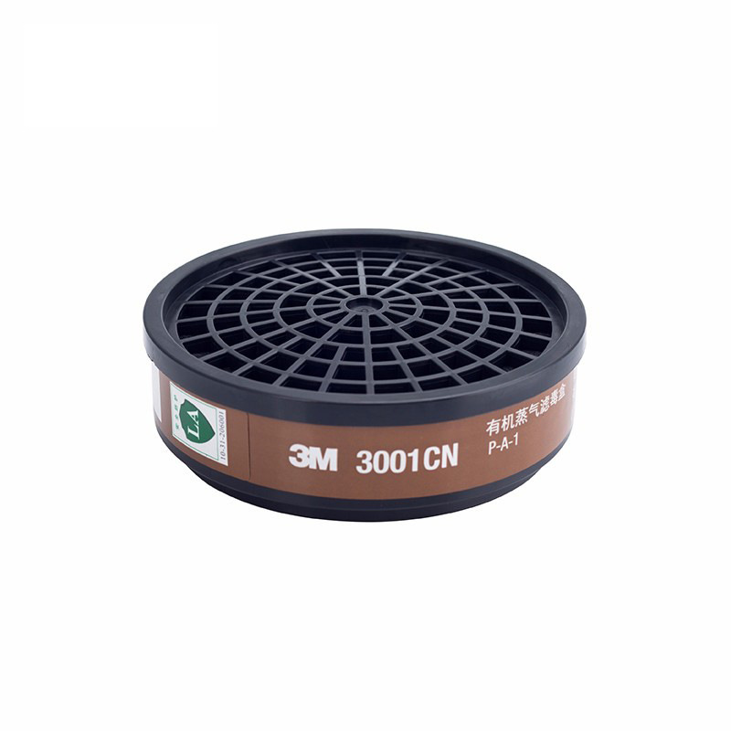 3M3001CN veneno caja de filtro anti-virus máscara veneno caja de filtro de gas orgánico y vapor gasolina disulfuro de carbono