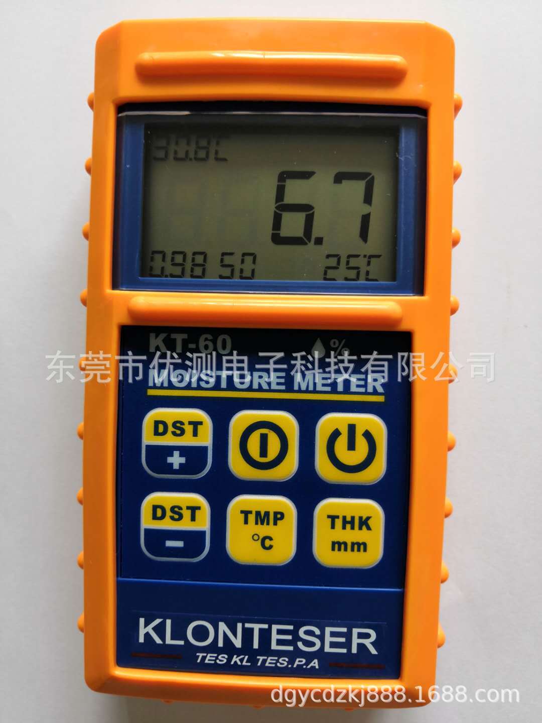 感应式KT60木材水分份测试仪检测仪测量仪测湿仪水仪厚度密度可调