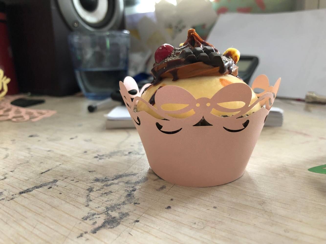 创意精致耐高温烘焙面包托激光镂空蛋糕外围边