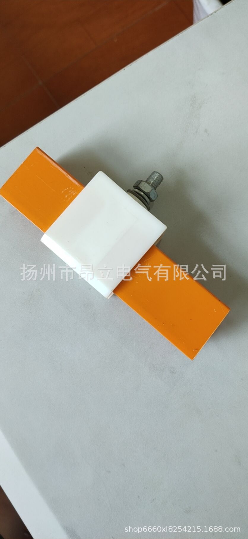 H型单极铜滑触线200A 大电流低阻抗起重机铜制输电线 吊架