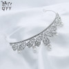 Retro accessory for bride, crown from pearl, European style