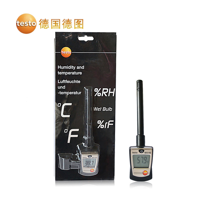 ��ͼ testo605-H1 �߾��� �¶ȼ� ʪ�ȼ� ��Яʽ ��ʪ�ȱ�