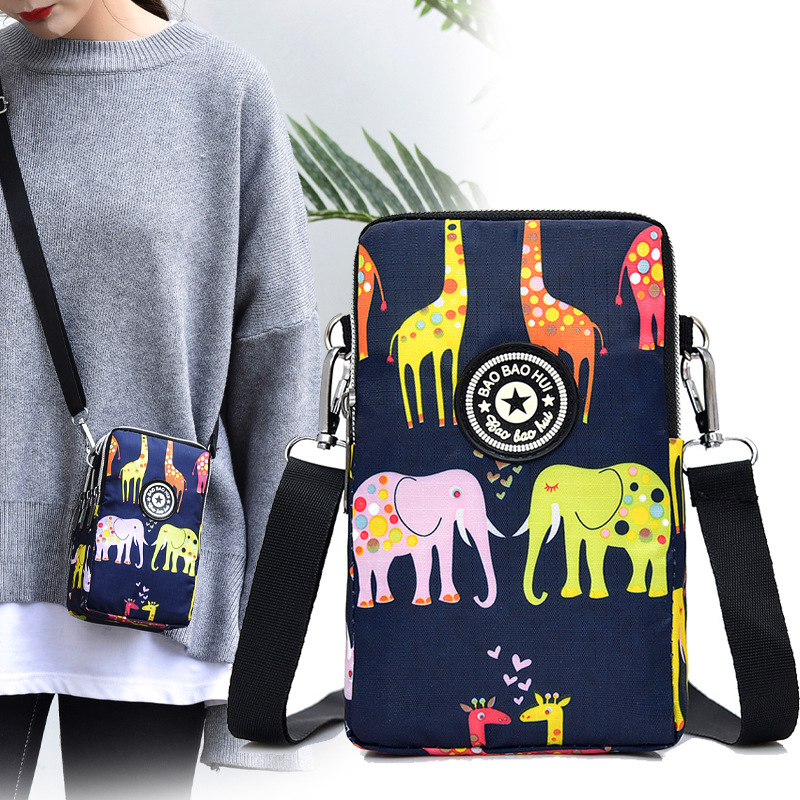 廠家批發手機包女斜挎包2018新款迷妳小包包手腕手機袋挂脖零錢包