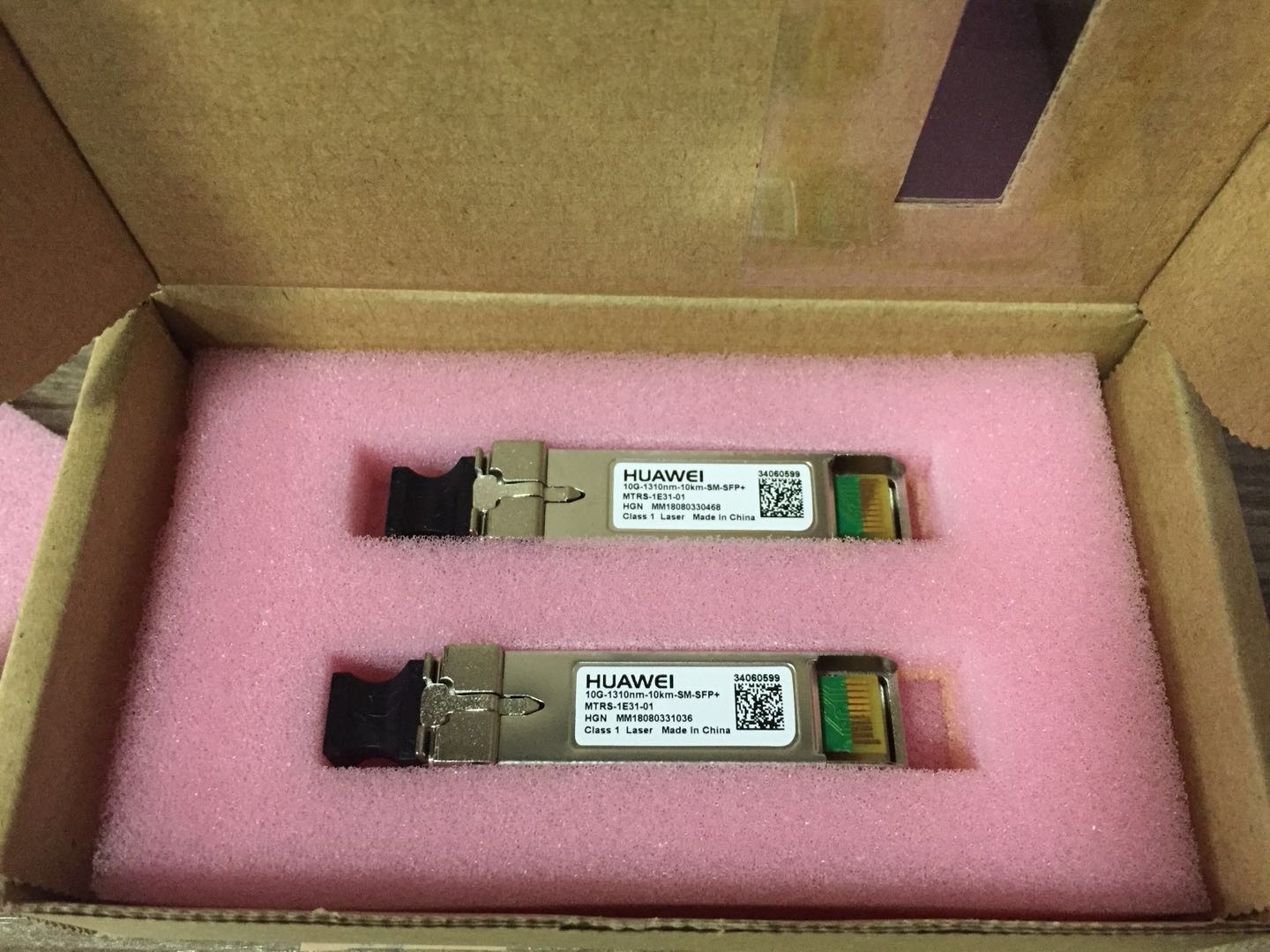 适用华为MTRS-1E31-01万兆模块10G-1310nm-10km-SM-SFP+光纤高速