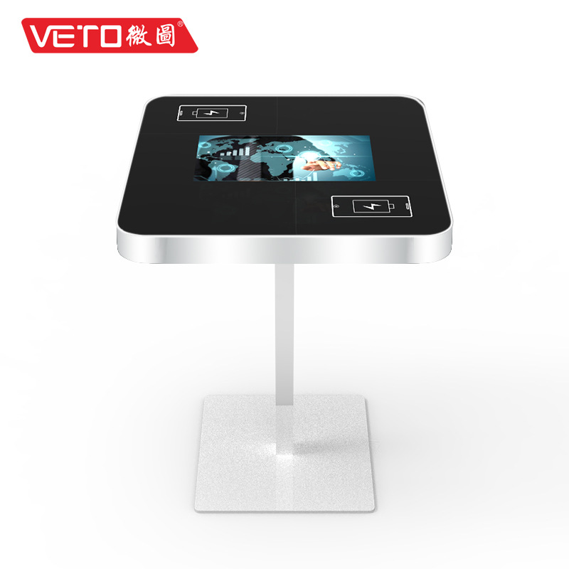 厂家供应21.5寸电容触摸桌餐厅酒店点餐智能查询互动桌触控一体机|ms