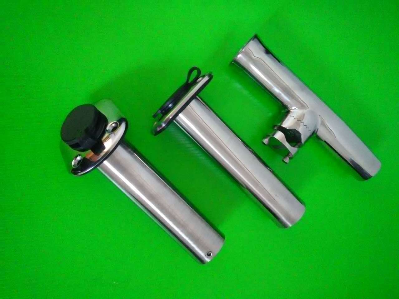 鱼竿支架30度不锈钢鱼竿座船用游艇五金配件四脚固定鱼竿座 阿里巴巴