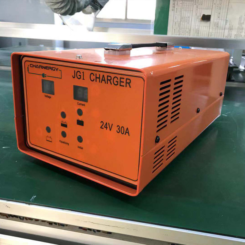 24V30AH/40AH自动充电机 电动叉车电动堆垛车搬运车电瓶充电器