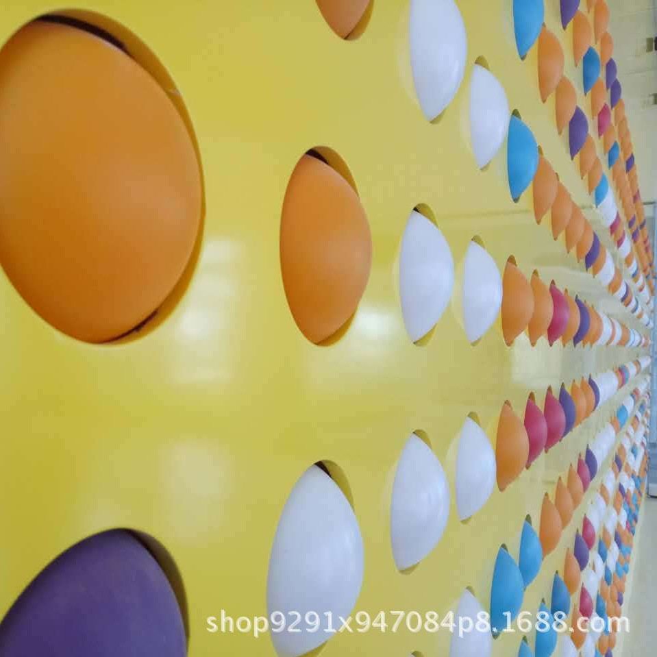 现货亚克力球 拼接旋转双色球 多种颜色有机玻璃半球零售批发