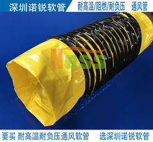 高溫導流管 隧道排風管 熱風機軟管 排風伸縮軟管 通風用移動風管