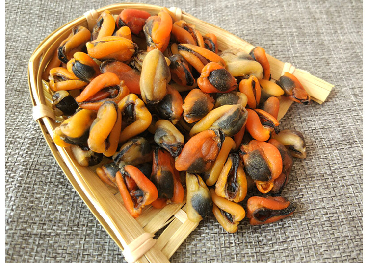 特級海紅幹淡菜幹海虹肉贻貝幹殼菜野生無沙特産幹貨250g批發特産