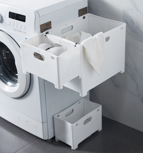 Dirty clothes basket folding home floor-mounted wall-mounted dirty clothes storage basket bathroom multi-functional dirty clothes basket