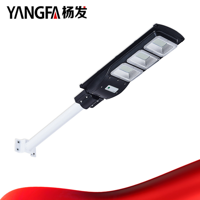 LED户外太阳能灯庭院灯 超亮一体化人体感应遥控新农村太阳能路灯|ms