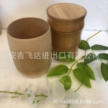 工厂多规格多样式竹筒 竹杯 竹罐 储物罐 笔筒