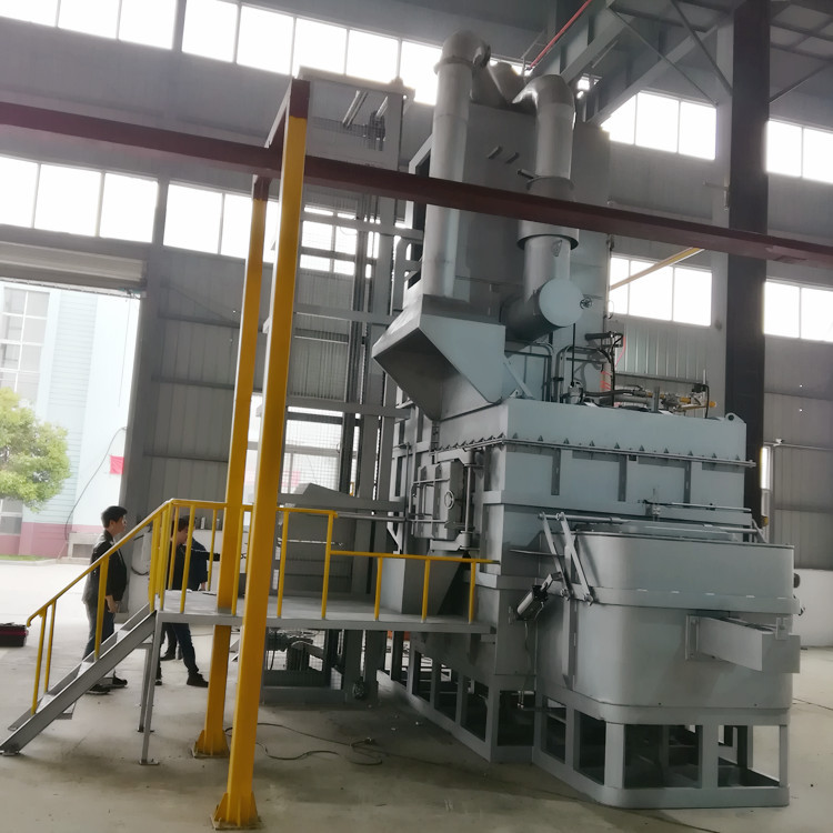 燃气连续熔铝炉 熔炉 塔式集中熔化炉含配汤系统 