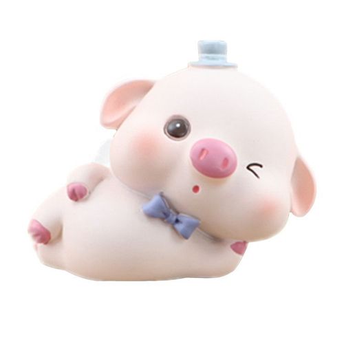 nis style creative cute pet pig baking cake decorations birthday gifts car interior decoration ornaments