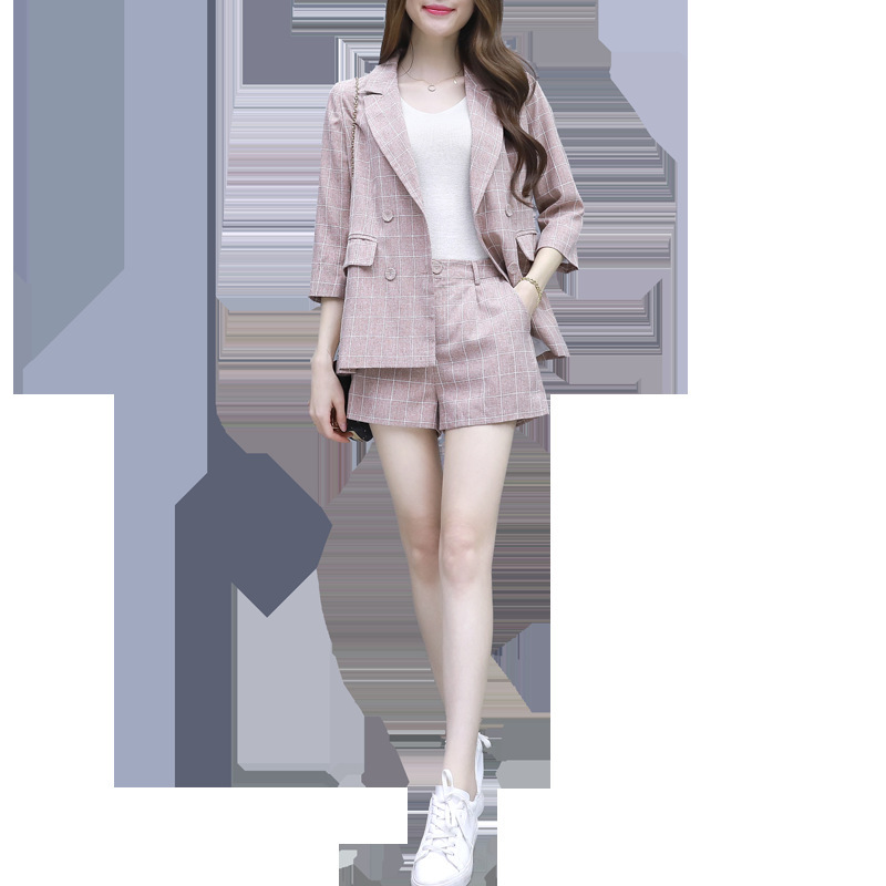 Costume femme en Coton et lin - Ref 3334226 Image 5