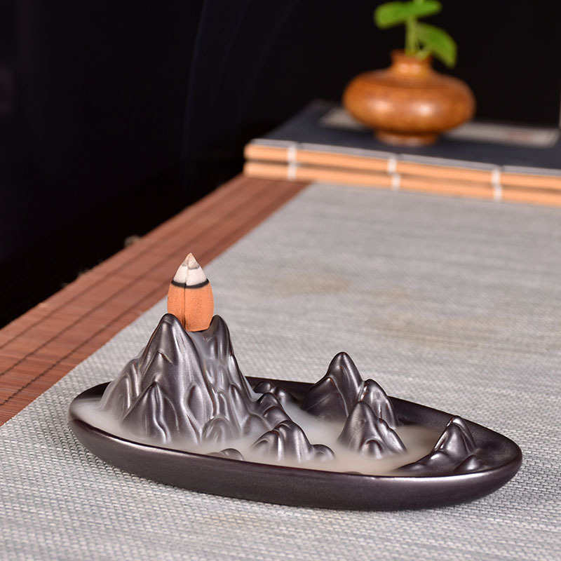 倒流香炉 锦绣山河仿古香熏炉檀香炉观香炉家居摆件 香炉厂家批发|ru