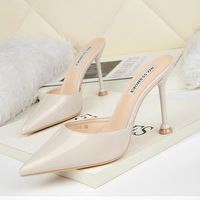 6288-3 European and American sexy pointed shallow high-heeled shoes with thin heels