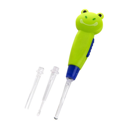 Children's luminous ear scoop baby's earwax digger with light ear picking tool cleaning ear scoop mixed color