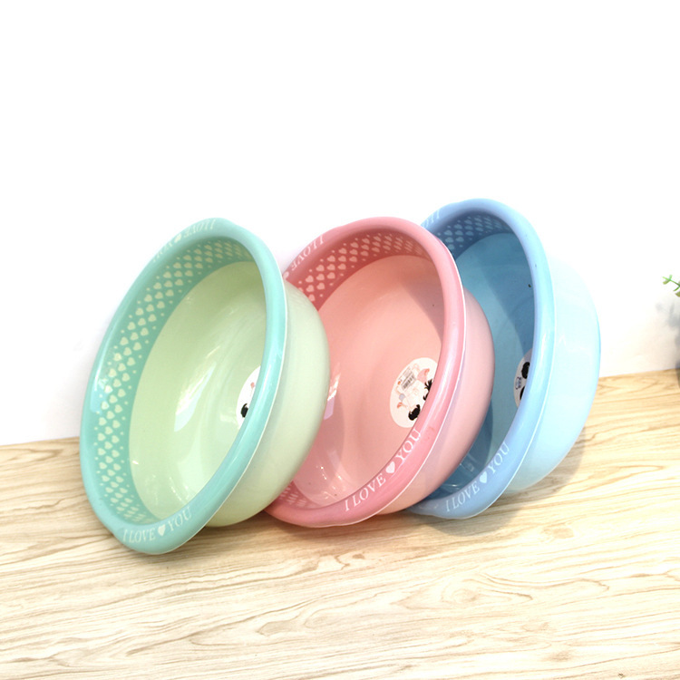 Plastic washbasin for laundry for students for home use