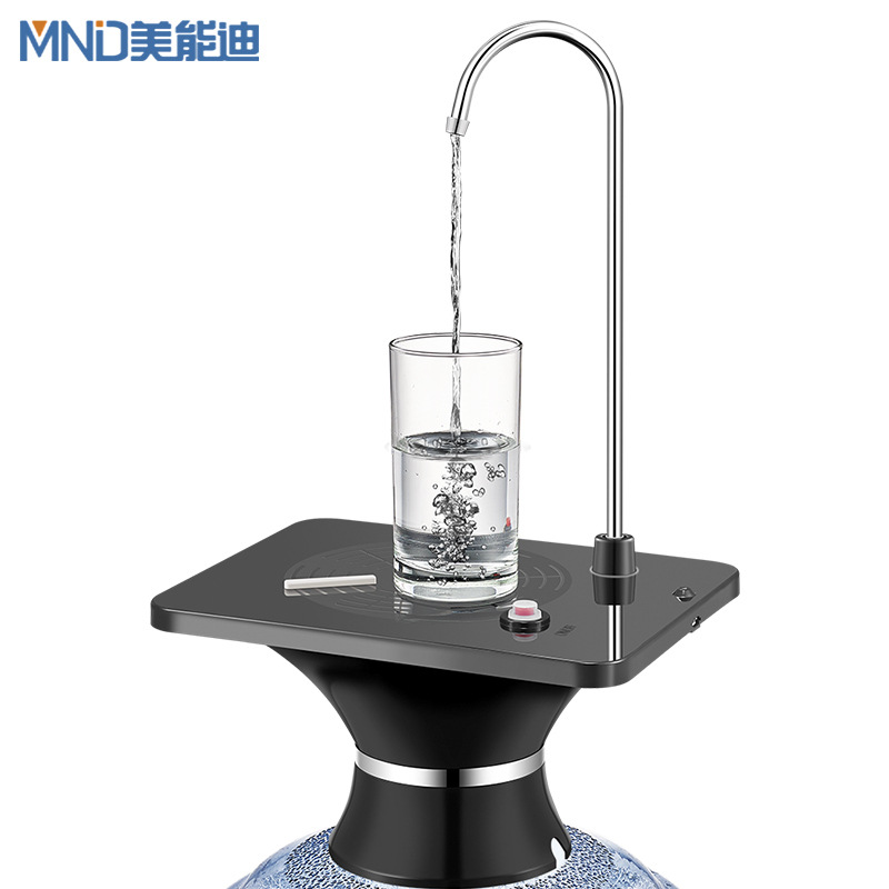 美能迪桶裝水電動抽水器家用出水器純淨礦泉水桶抽水器自動上水器